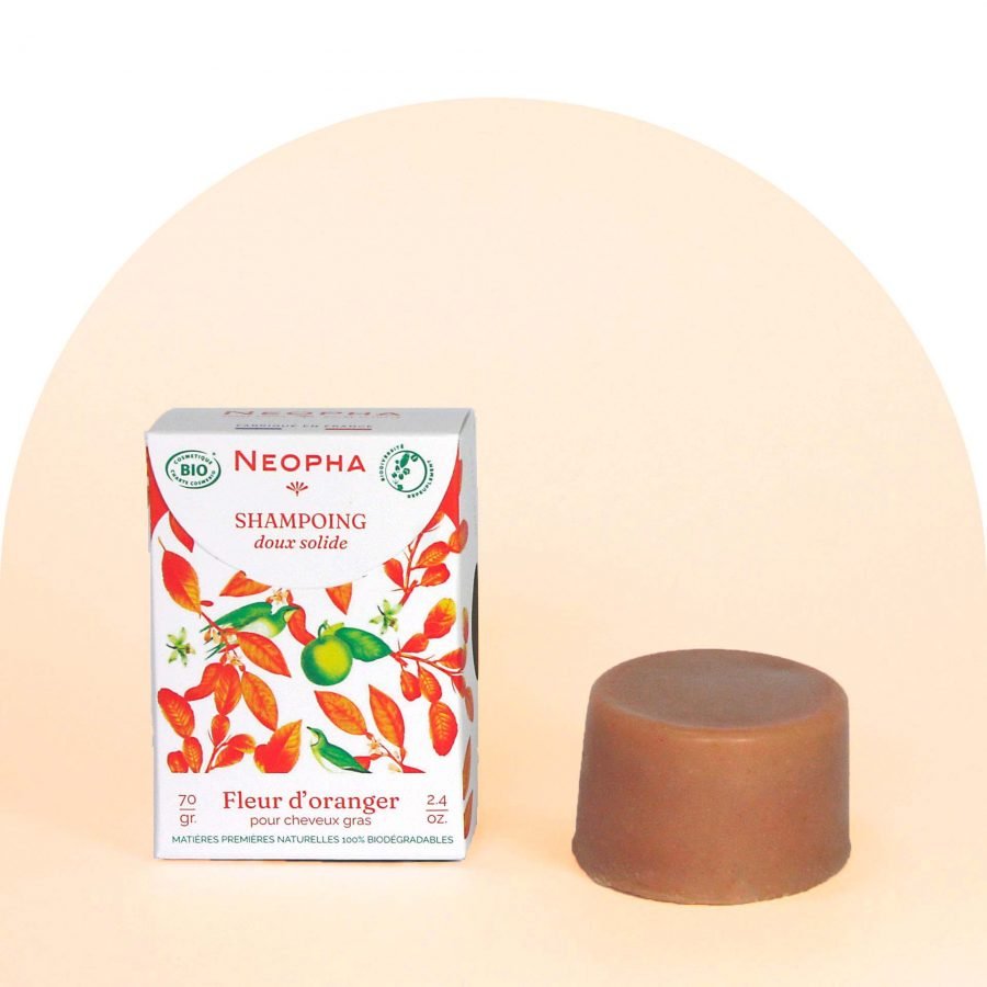 Neopha Shampoing doux fleur d'oranger étui + produit